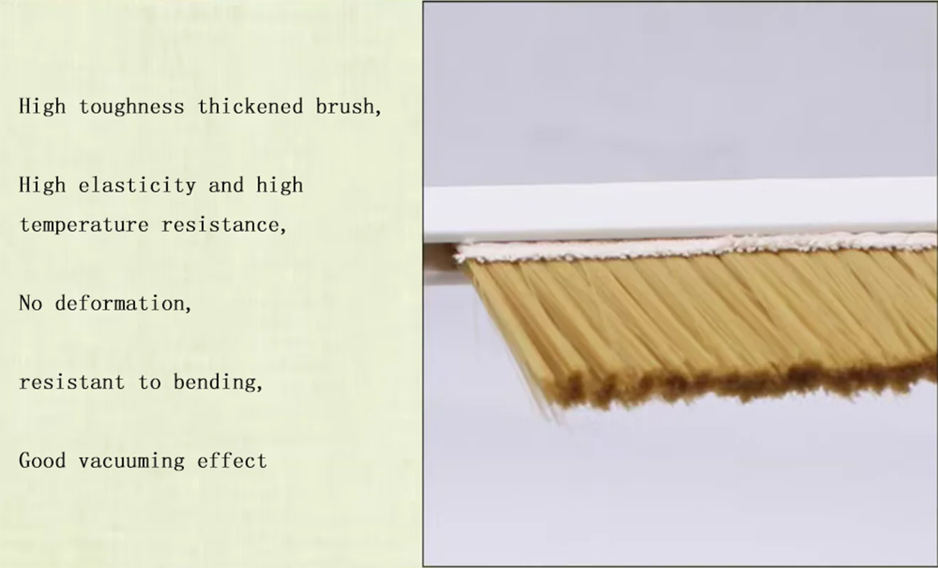 CNC Spindle High strength silk bristle brush 70/75/80/85/90/100mm Dust Boot Cleaner for Spindle Machine Cover Brush Tools