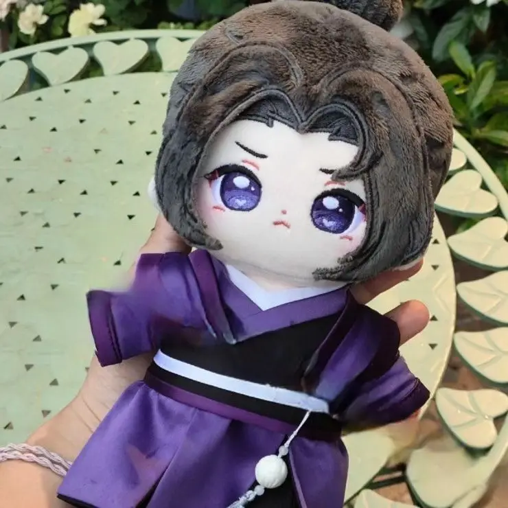 Anime MDZS Mo Dao Zu Shi Jin Ling Handsome Plush Doll Body Anime Cosplay Dress Up Stuffed Plushie Toys Idol Figures Xmas Gift