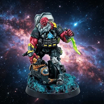 NA2 Krakot, Kit di assemblaggio modello digitale da collezione, 3 personaggi, non verniciato, inclusa base, modello fai da te