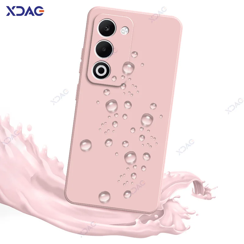 Luxury Dual Liner Protective Case - Full Shockproof Square Liquid Silicon Phone Cover
