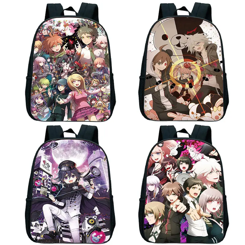 

Japan Anime Danganronpa V3 School Bags 3D Pattern Kindergarten Bag Children Kids Backpack for Girls Boys Cartoon Satchel Mochila