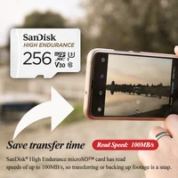 SanDisk V30 caméra de Surveillance carte mémoire haute Endurance microSDXC TF carte 512GB 128GB 256GB 64GB 32GB 4K carte vidéo pour DVR 6