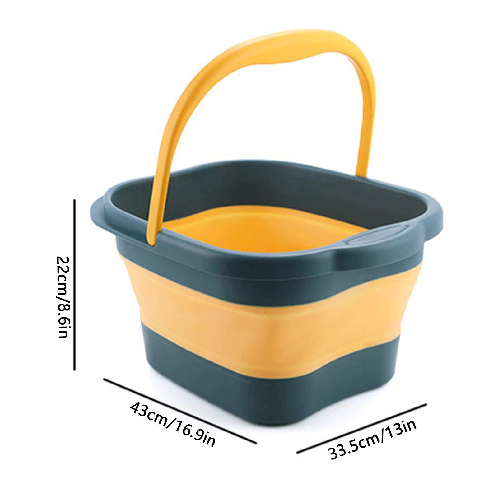 Foot Soaking Bath Basin Tub Basin Tools Foot Spa Foldable Footbath Tub Pedicure Spa For Feet Stress Relief Foldable