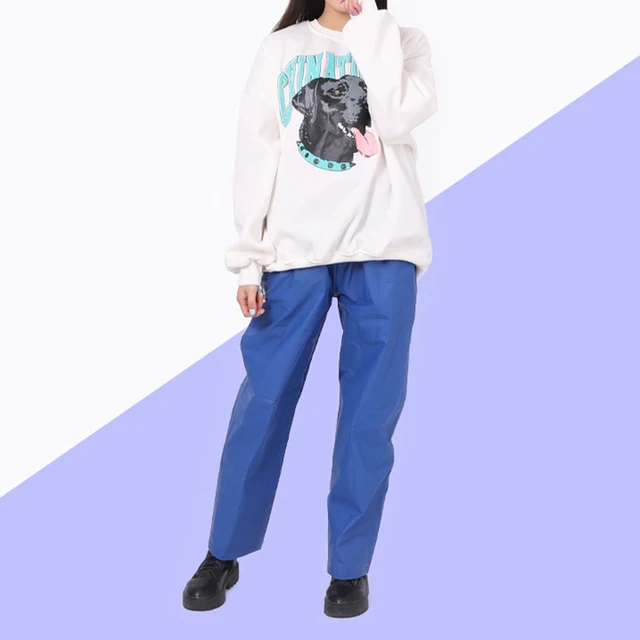 Új Vízálló Esőnadrág Hordozható, Nem Diszkriminálható Pu Snow Trousres Sport Raincoats Kültéri Kisgyermek Playsuit - Image 3