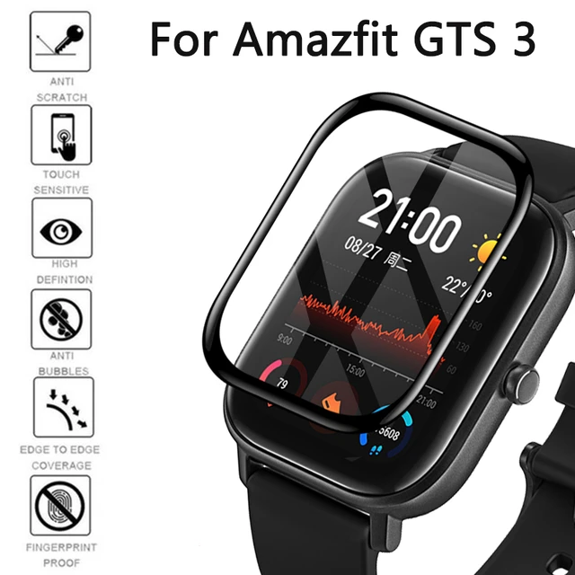 Protective Film Screen Amazfit Gts 4 Mini  Protective Glass Amazfit Gts  Watch - Full - Aliexpress