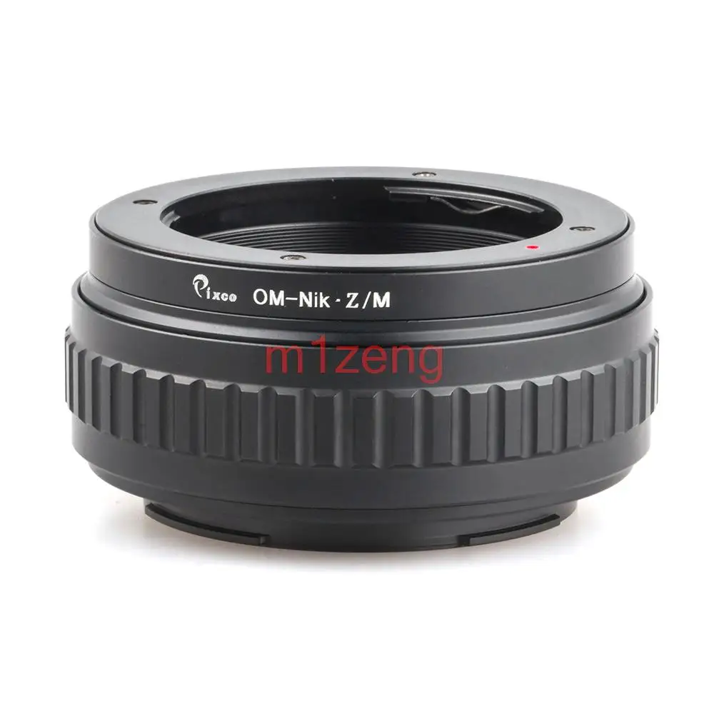 Om-Nikon Z Macro Adapter Ring Per Olympus Om Lens A Nikon Z Z5 Z6 Z7 Z8 Z9 Z30 Z50 Zfc Mirrorless Camera