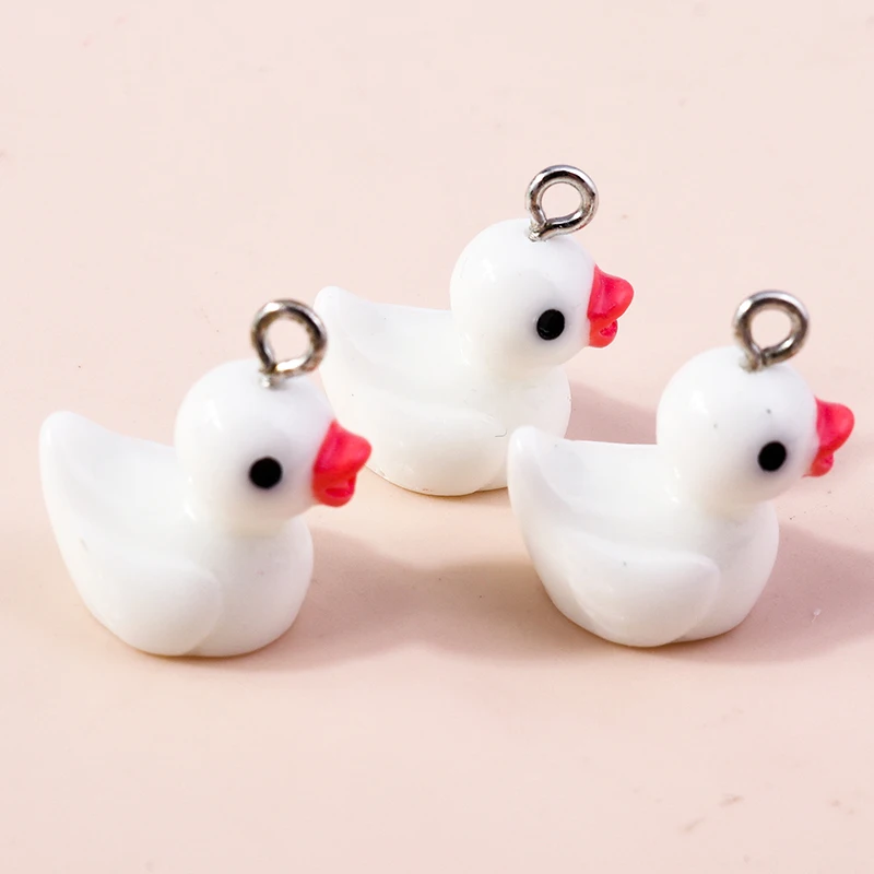 Colorful Cartoon Animal Resin Charms for Jewelry Making and Crafts (20 Pieces)