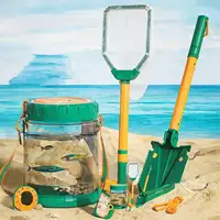 Child Beach Sand Outdoor Exploration Toys Beach Sand Adventure Toys Colorful Creativity Sandbox Toy for Birthday Hiking Kids 1