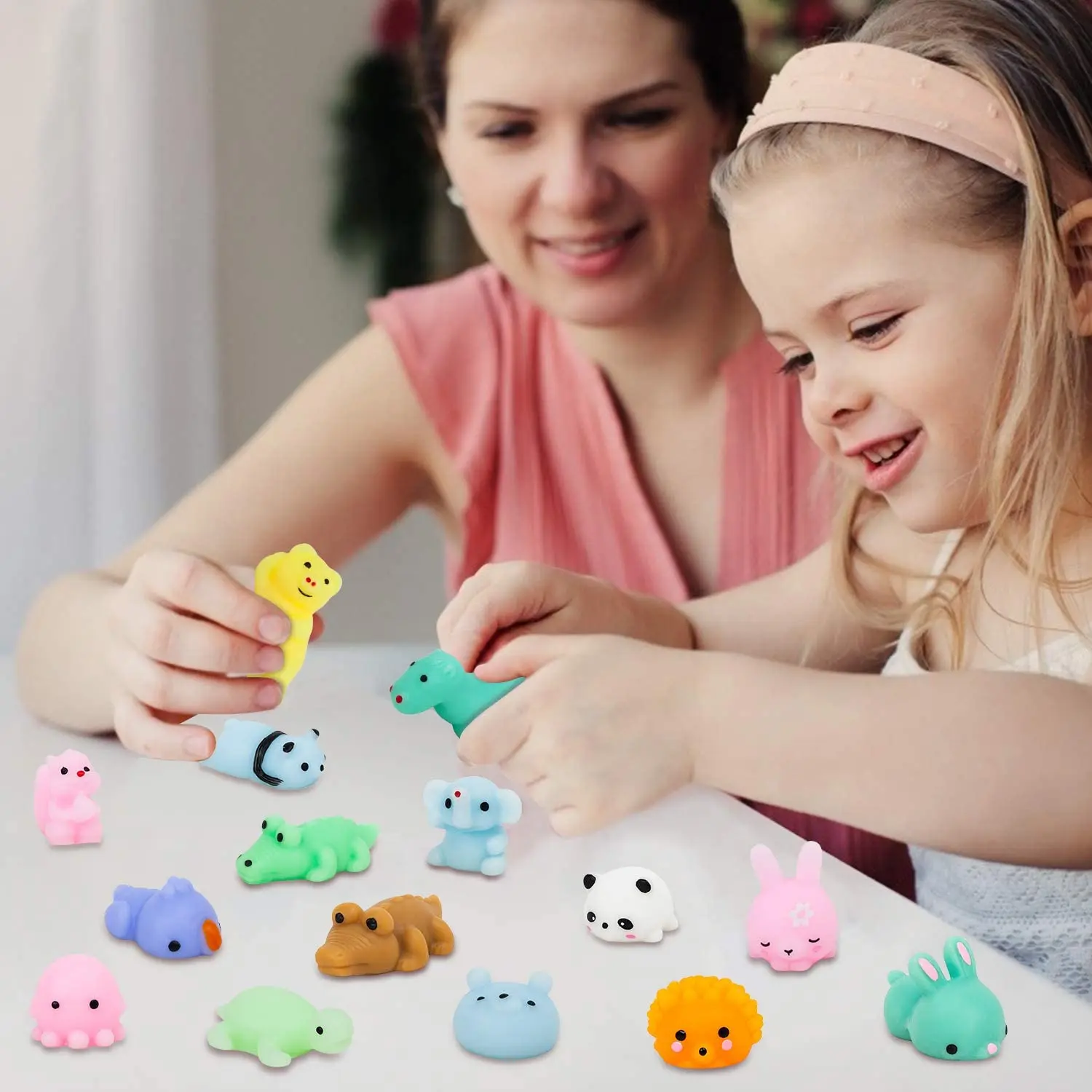  Mochi Squishy Toys 100 Pack, Mini Stress Relief Kids Toys for  Party Favors, Animal Squishies Stress Relief Toys for Boys & Girls Birthday  Gifts, Classroom Prize, Goodie Bag : Toys 