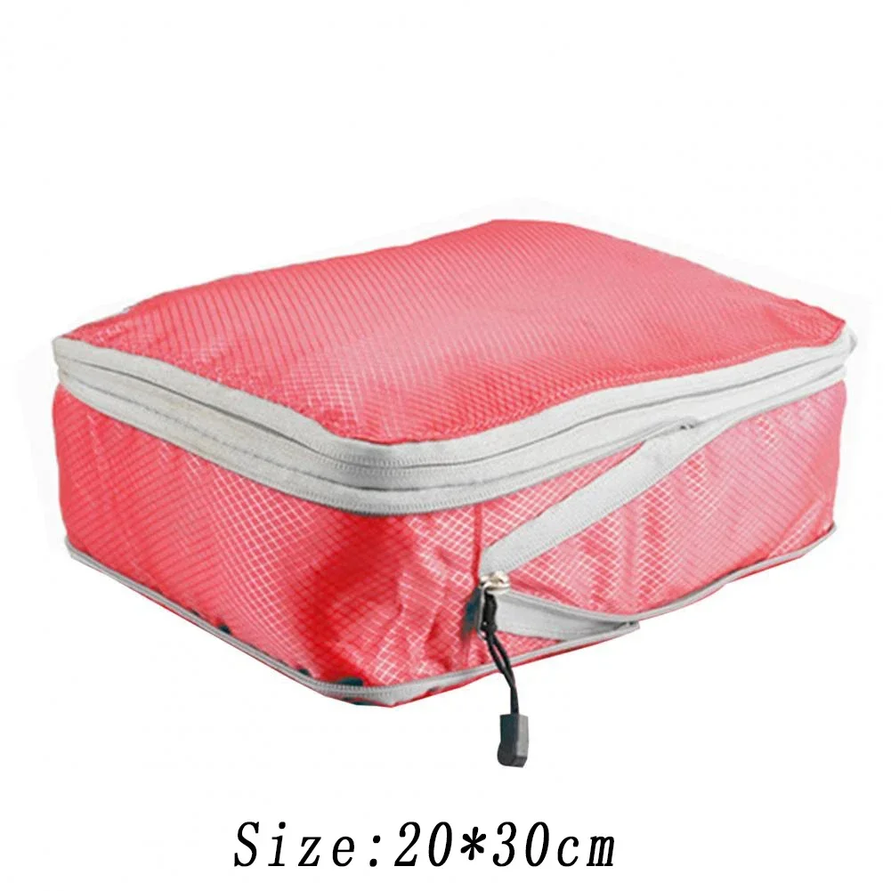 Travel Compression Packing Cubes Luggage Organizer for Carry on Luggage Large Capacity Suitcase Bags Set Waterproof Storage Bags