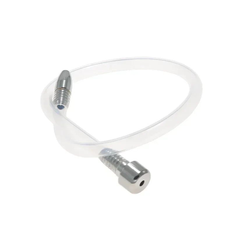 Extra Long Silicone Catheter Urinary Catheterisation Chastity Lock Device Accessories Adult Erotica Sex Toys Urethral Chastity