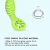 Baby Silicone Grinding Training Spoon Feeding Complementary Food Rice Paste Double Headed Soft Spoon Sticky Licking Rod BPA Free 6