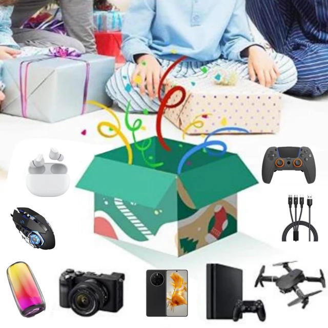 Mystery Box Electronic Christmas Party Lucky caixa Mystery Blind new Random  1Pcs Item Surprise Electronics Gift