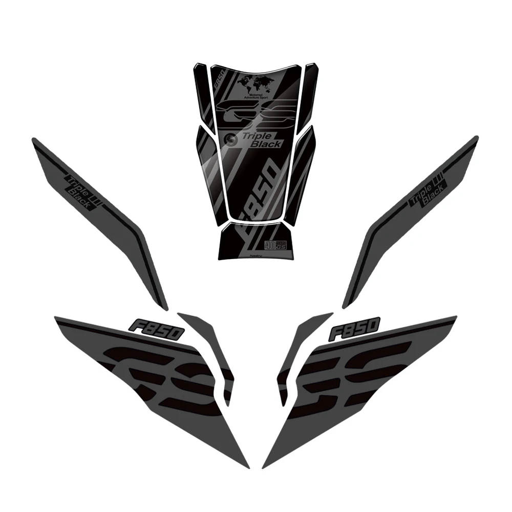 Adesivi Antiscivolo Per Serbatoio Moto BMW F850GS / F850 GS ADV 2019-2021 - Protezione Graffi