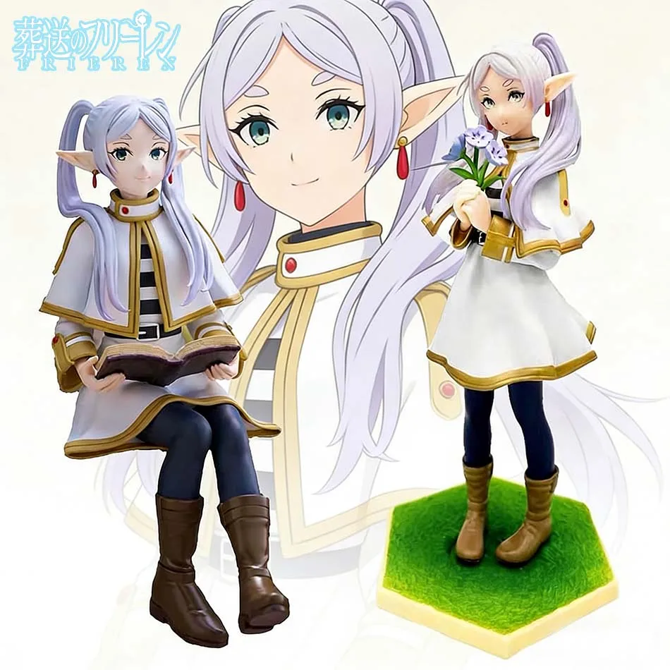 Anime Frieren Action Figures PVC Desktop Ornament Collection - Decorative Statue