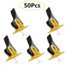 50Pcs Tile Leveler Adjuster 1.5mm Reusable Floor Tile Tool Positioning Artifacts Leveler Locator Tool For Tile 1