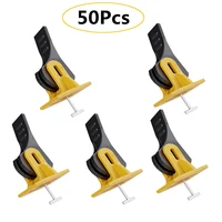 50Pcs Tile Leveler Adjuster 1.5mm Reusable Floor Tile Tool Positioning Artifacts Leveler Locator Tool For Tile 1