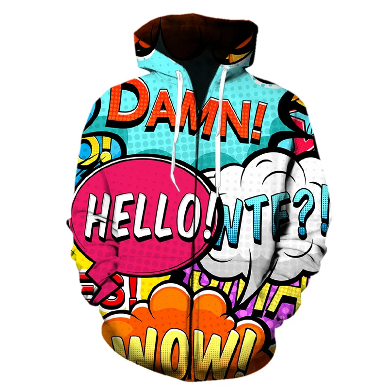 thumbnail image 1 of Sudadera con capucha y cremallera de estilo manga con estampado 3D de dibujos animados para hombre, sudaderas Harajuku de manga larga de primavera, chaquetas, tops, sudaderas con capucha para adolesce, 1 of 5