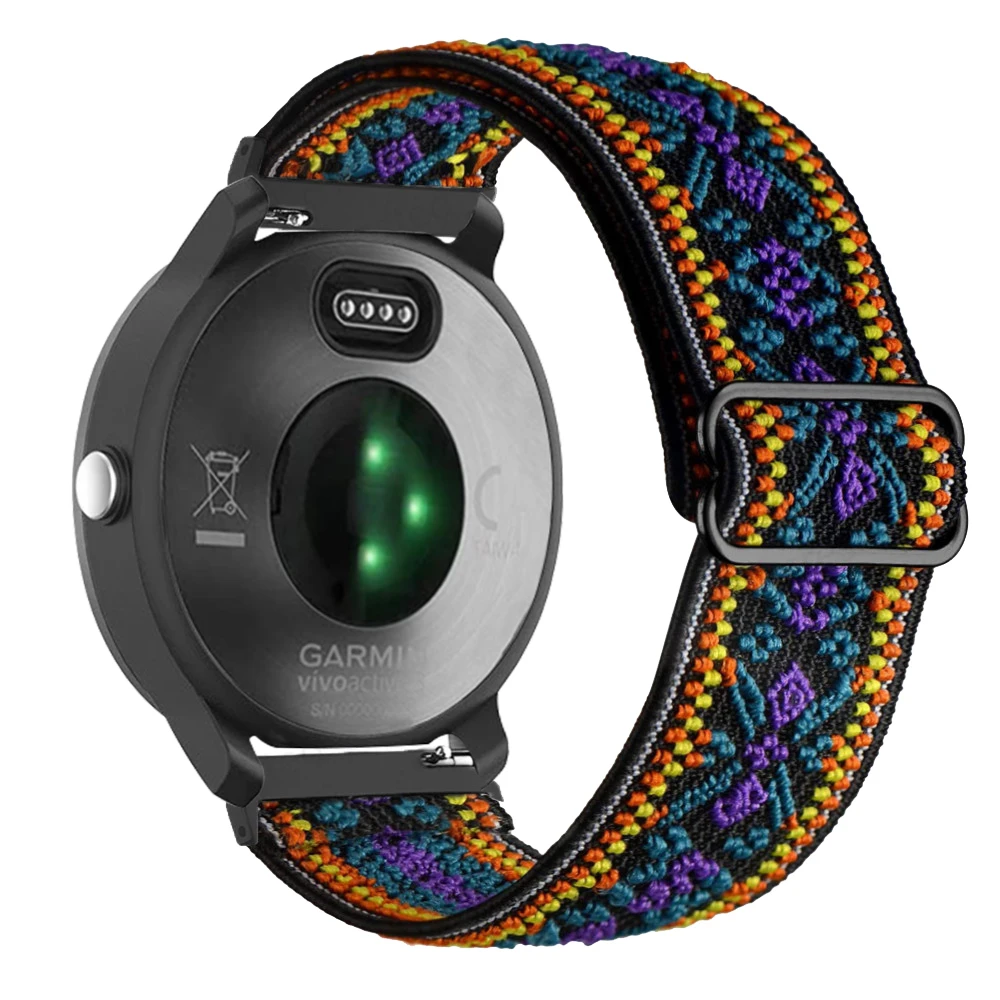 Elastic Smart Watch Band - Vibrant Color Wristband Replacement Bracelet