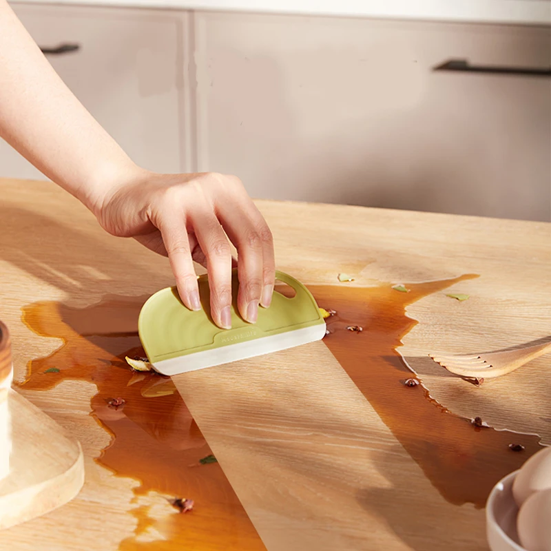 Glass Wiper Cleaning Shower Squeegee Bathroom Kitchen Household Scraper Window Car Mirror Wiper Cleaner Washing Brush Tools