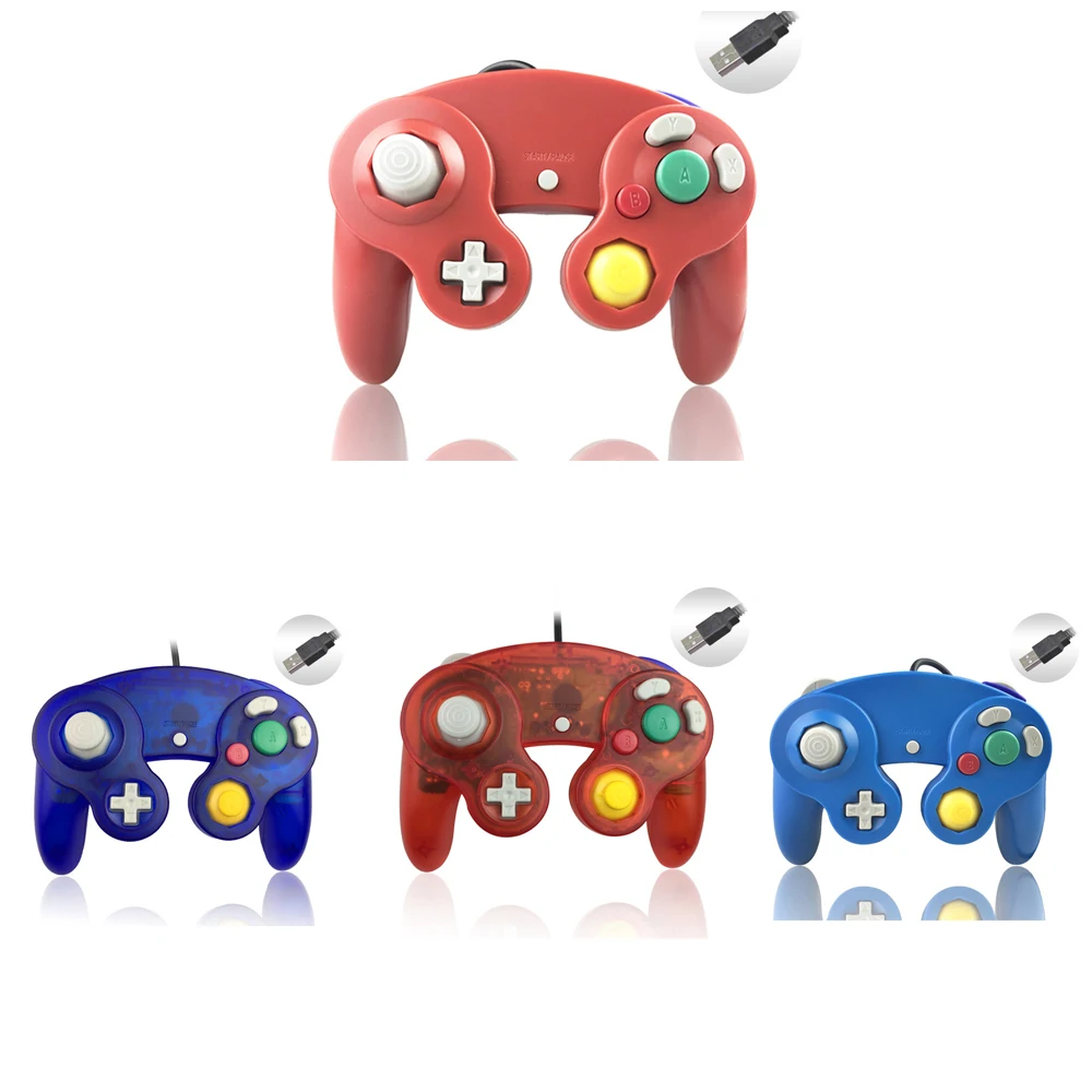 Per Ngc Usb Controller Joystick Gamepad Maniglia Contenente Disco