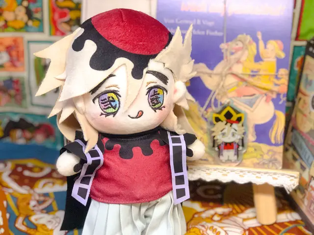 Demon Slayer Kimetsu no Yaiba Oni どうま Douma Dress up Doll Plushie Toy Gift  20 cm