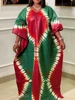 Yemisi Print Kaftan Boubou Dress