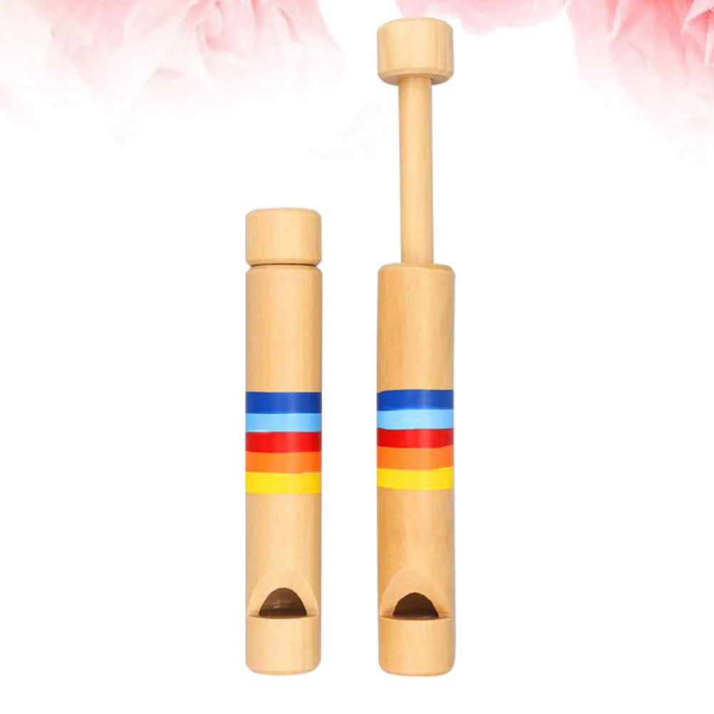 

Toddler Wood Slide Whistle Push Voice Change Wooden Noisemaker Flute Educational Bag Stuffers Prizes Children Kids Baby Slide