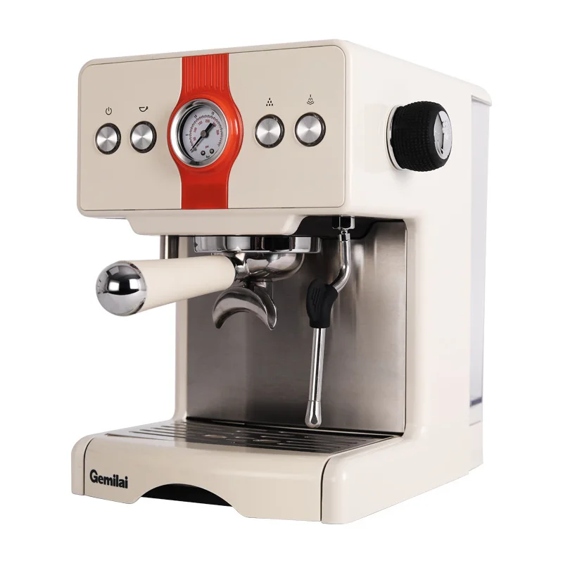 Italian Semi-automatic Home Coffee Machine Low-pressure Pre-infusion Function Pump-type Small Espresso Machine Coffee