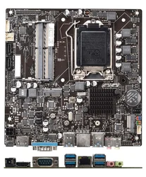 Placa base de ordenador todo en uno H410i, Itx, Control Industrial, Mini Servidor de 10 generación, Lga1200, de escritorio, 17x17
