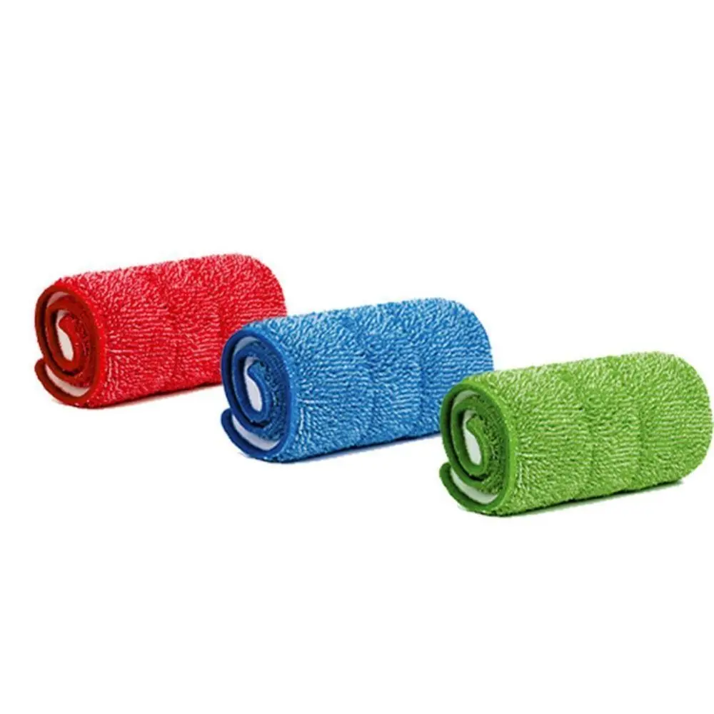 Ersatz-Mopptuch, wiederverwendbares Mikrofaser-Pad, Reinigungswerkzeuge für Küche und Wohnzimmer, für Sprühmopp, praktisch für den Haushalt, zum Entfernen von Staub – Detail 7
