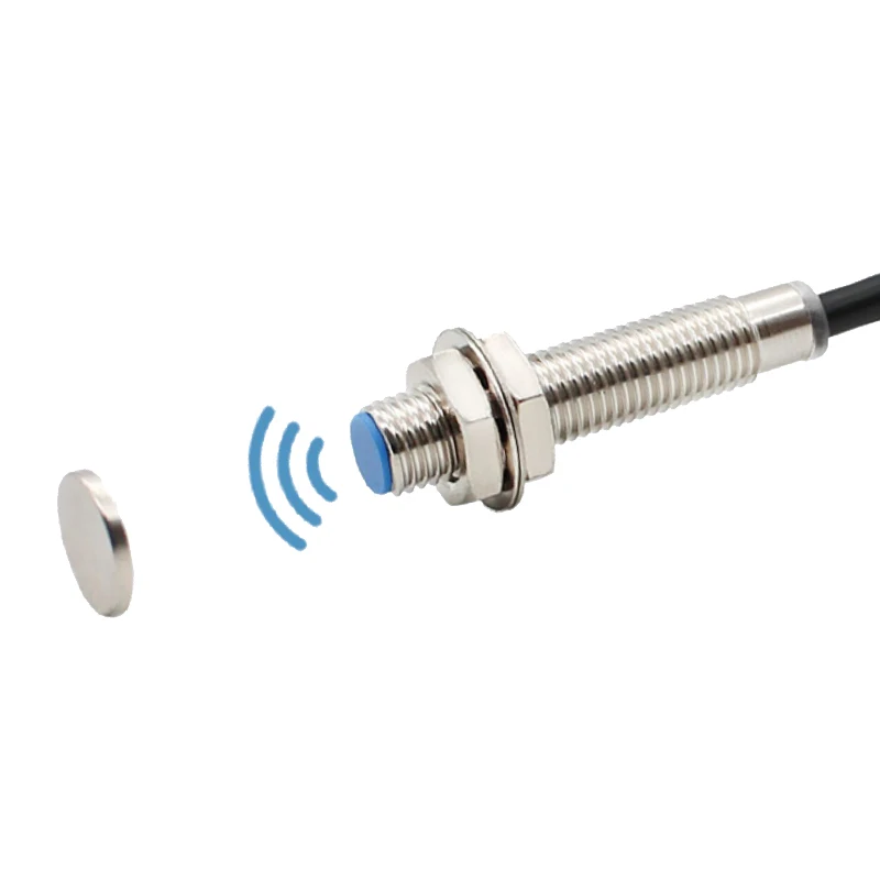 10MM 감지 거리 M8 NJK-5001 DC 5-30V 3선 홀 자기 유도 근접 센서 스위치