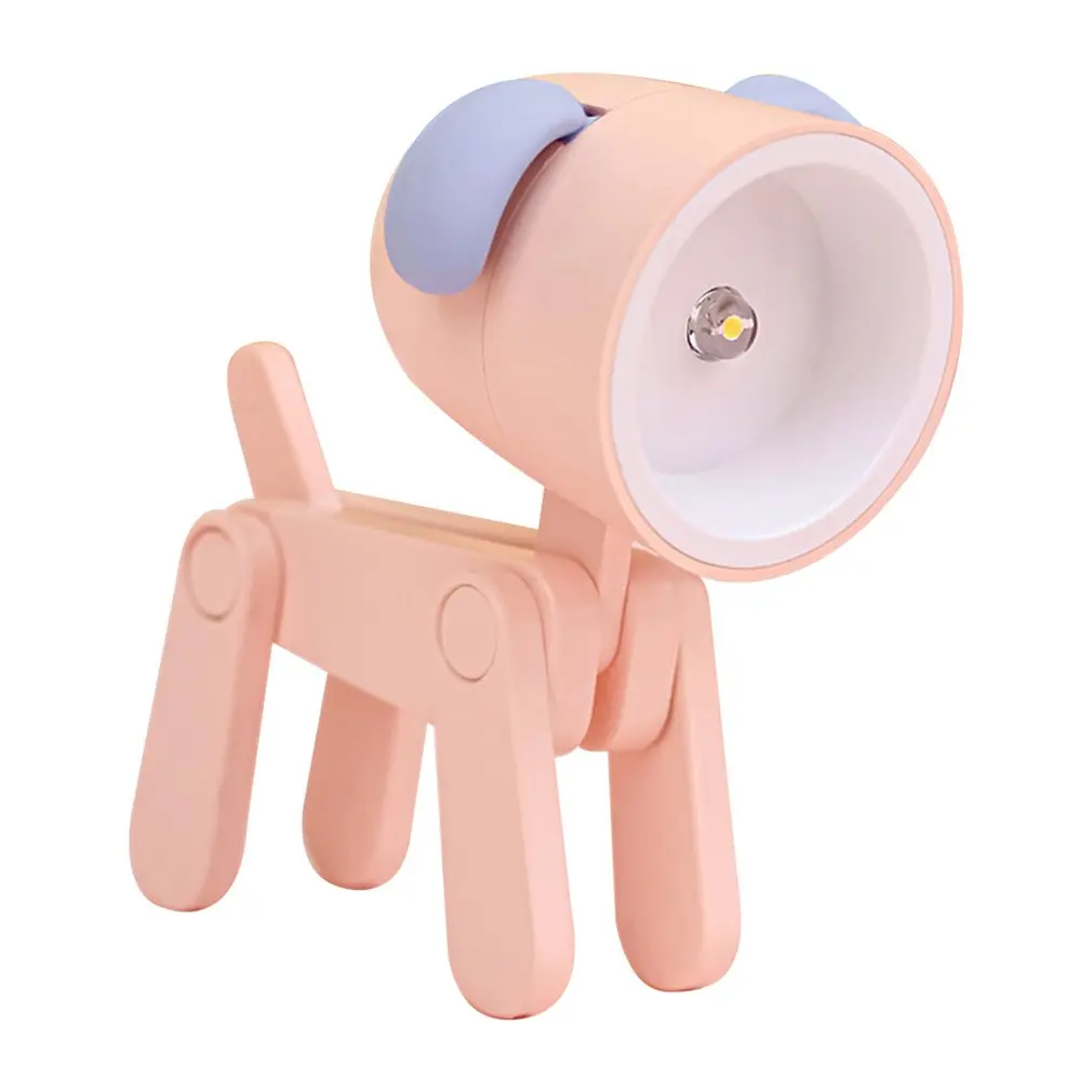 

Cute Pet Dog Deer Night Light Decoration Children's Room Mini Table Lamp Feeding Creative Bedroom Led Nights Lights