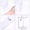 1/2/4 Pcs Acrylic Display Stand Wall Mount Storage Rack With Screws For Earphones Game Controller Rack 6