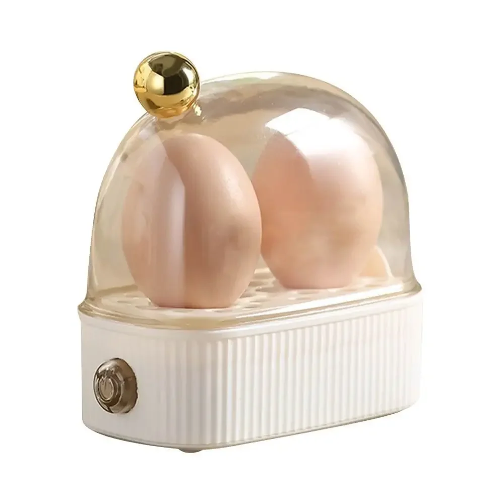 220V Electric Eggs Boiler plug us Gadgets Fast Heated Portable Egg Steamer for Office