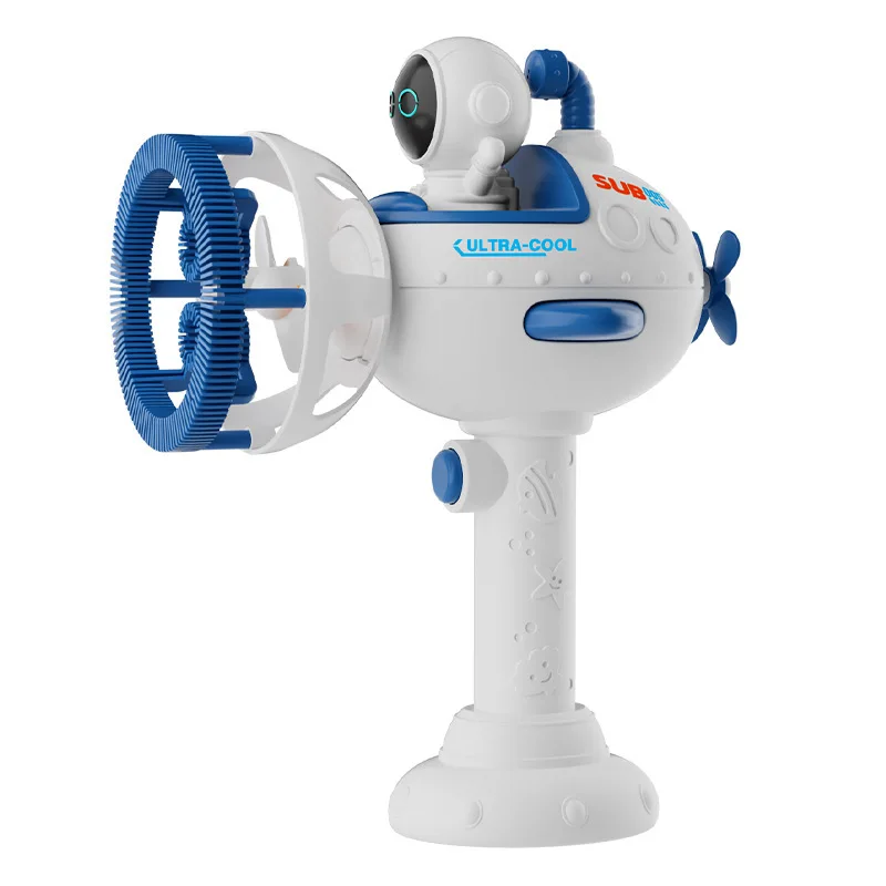 Automatic Bubble Gun Kids Toys Bubbles Maker Electric Soap Blowers Summer Outdoor Party Games Children Gift Cartoon Machine 6