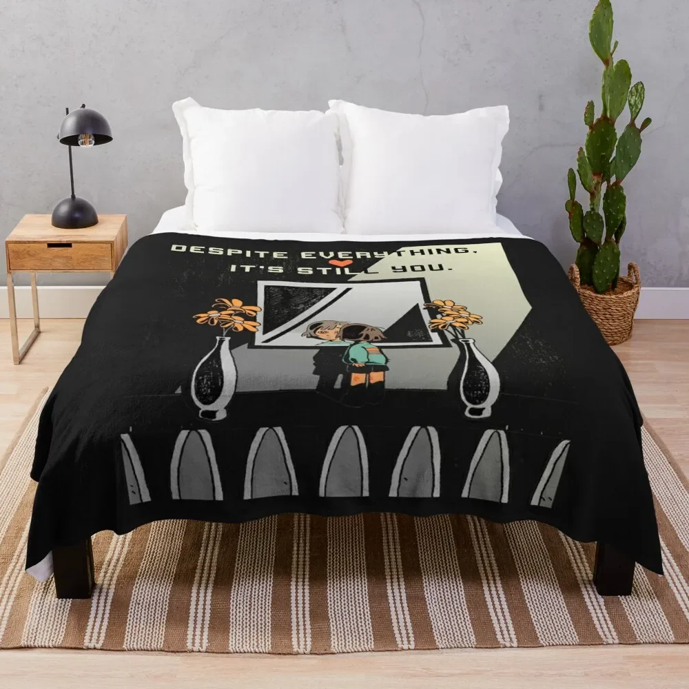 

Despite Everything, It's Still You. - undertale Throw Blanket Baby Single Large Blankets
