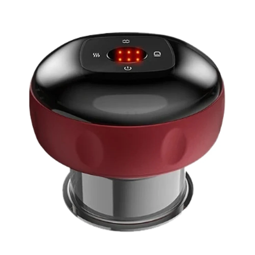 מסאג'ר כוסות ואקום חכם - חימום וגוף גואה שהה לגב, צוואר וזרועות