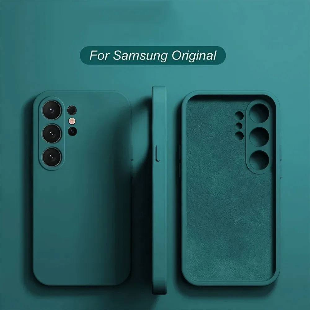 Liquid Silicone Shockproof Soft Phone Case - S26 Ultra Plus