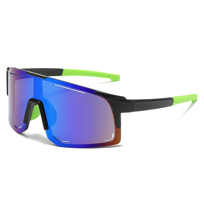 Unisex Wraparound Sports Sunglasses - UV400 Protection, Fashionable Outdoor Shades