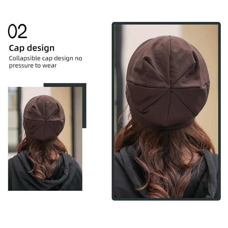 Windproof Winter Hat Women Bucket Hat