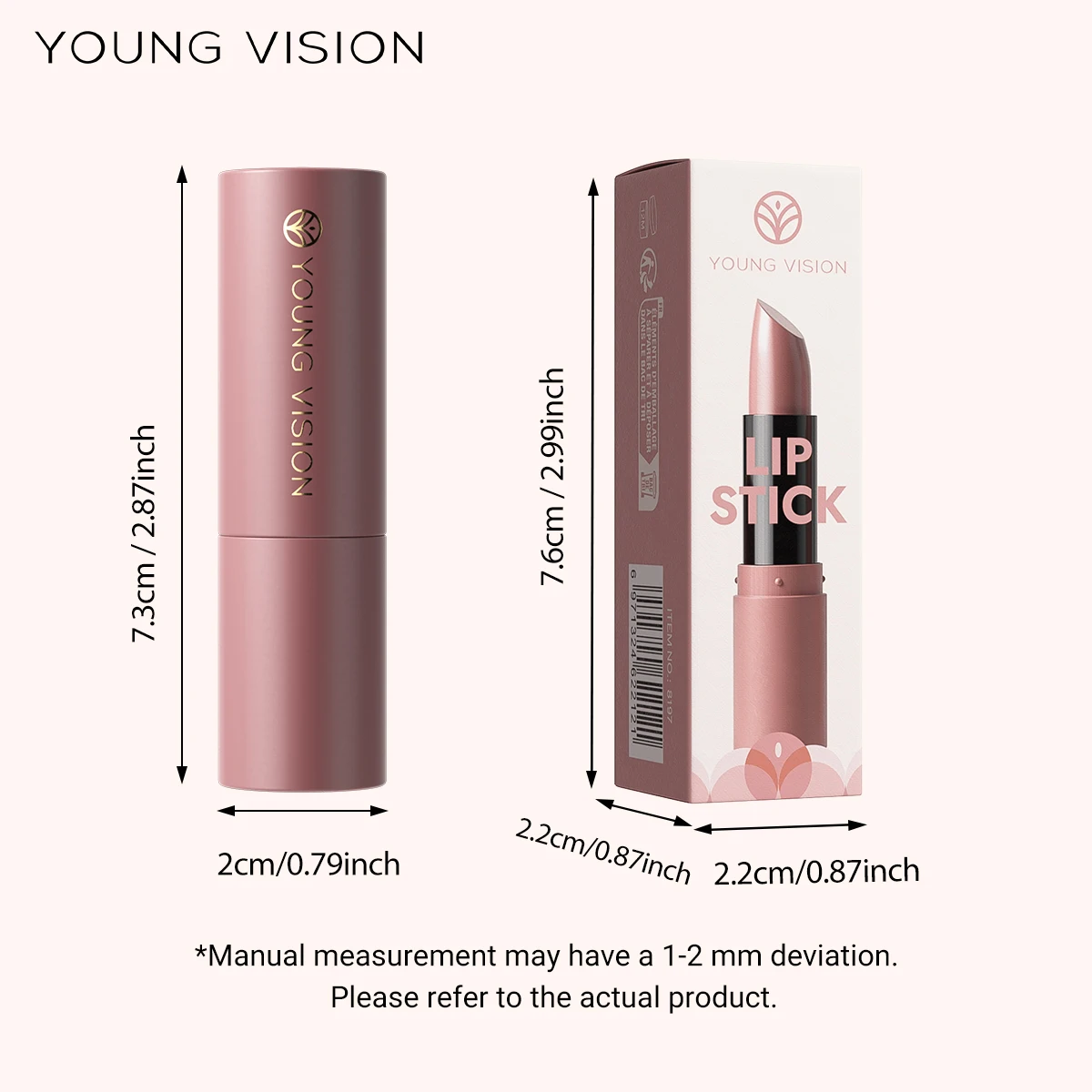 Velvet Finish Matte Lipstick Set: Long-Lasting, Non-Fading & Smudge-Proof