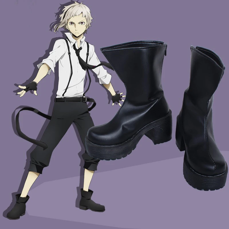 

Anime Bungo Stray Dogs Atsushi Nakajima Cosplay Costumes Shirts Pants Set Uniform Halloween Christmas Party Clothes