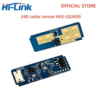 HLK-LD2450 24G MM Wave Human Motion Tracking Radar Sensor Module LD2450 Sensing Distance 8M Smart Home DC5V Hi-Link CE FCC