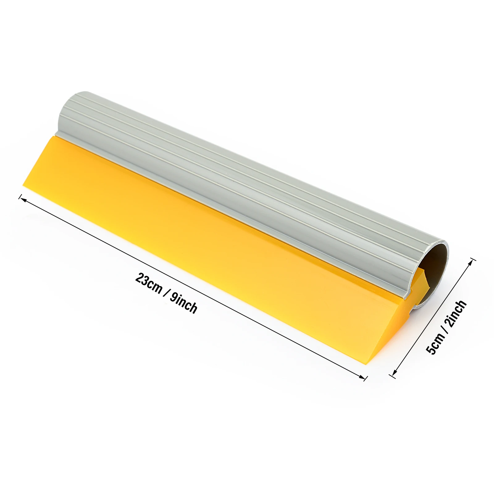 FOSHIO 23CM Wide Rubber Blade Ice Scraper Tube Handle Squeegee Car Mirror Home Glass Window Cleaning Tool Water Removal Wiper