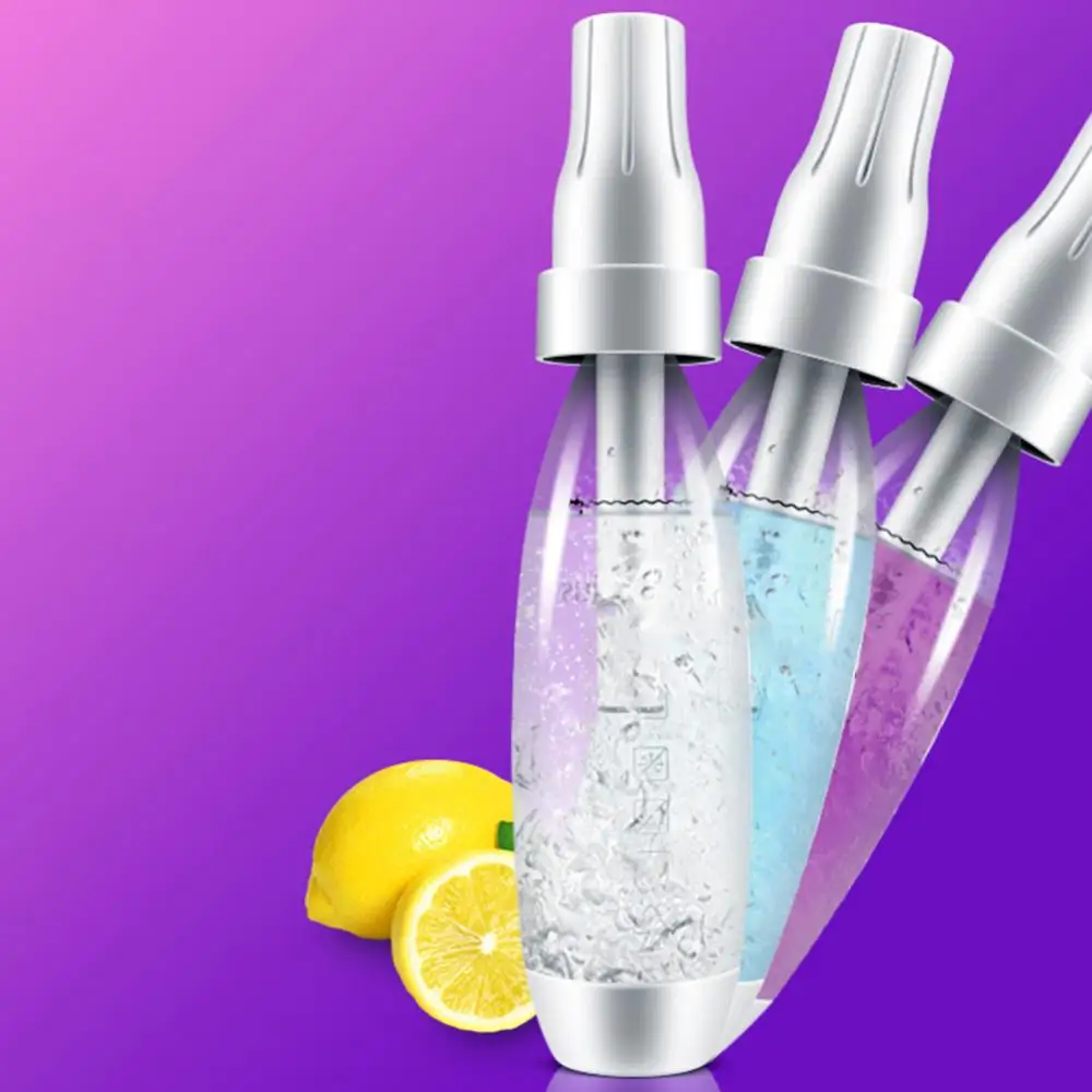 1000ml Portable Carbonated Siphon Juice Soda Sparkling Water Maker Beverage Machine Bar Tool Bubble Drink Sodaplus Making Bottle