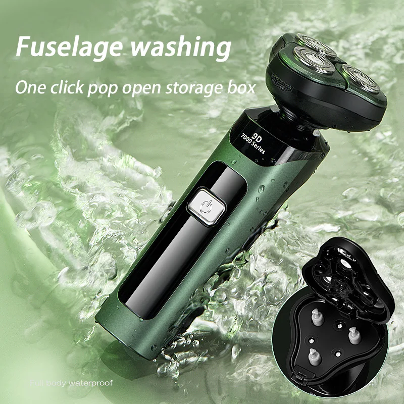 2025 Xiaomi Electric Shaver Intelligent Digital Display Power Display Fast Charging Full Body Washing Multi-Function Shaver New 3