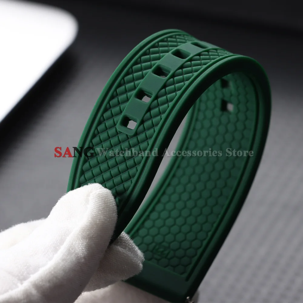 Premium Silicone Quick Release Waterproof Watch Band - Universal 20mm & 22mm Strap
