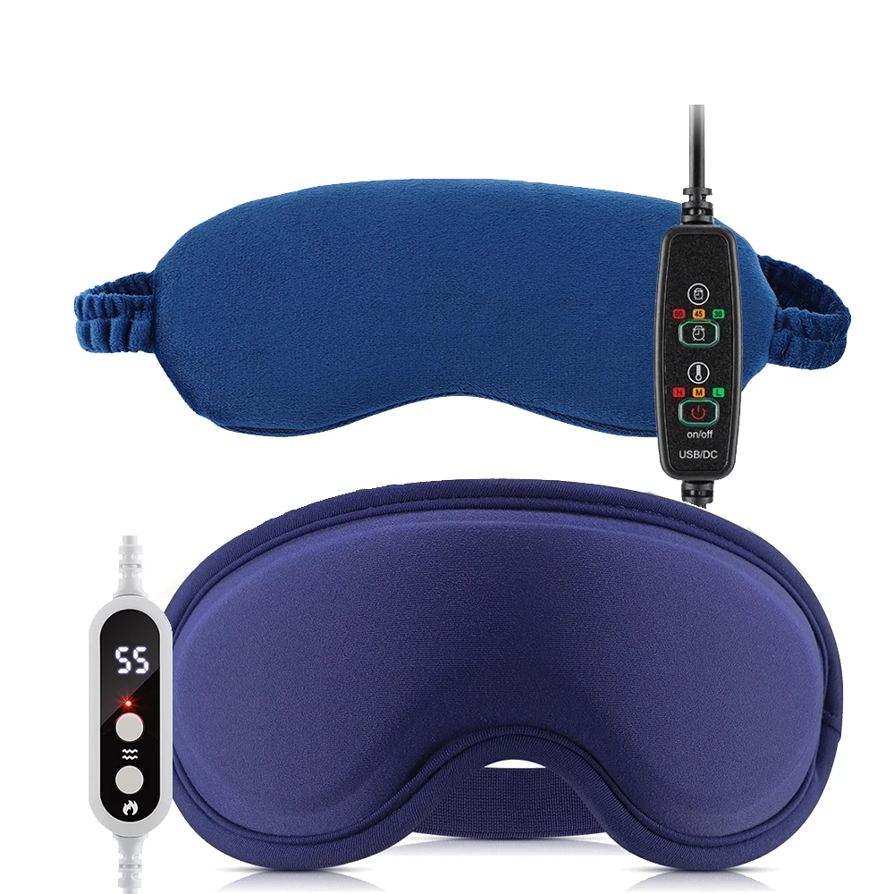USB Eye Massager Heated Eye Shade Relieve Eye Fatiuge Remove Dark Circles Hot Eye Cover for Night Sleep Travel Office Eye Mask 1 USB Eye Massager Heated Eye Shade Relieve Eye Fatiuge Remove Dark Circles Hot Eye Cover for Night Sleep Travel Office Eye Mask 1