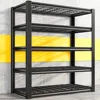 Garage Shelving 3000LBS Storage Shelves Heavy Duty Shelving Adjustable 5-Tier Industrial Metal Shelving Units for Garage 1